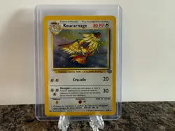 Roucarnage Holo Pokemon Jungle Francais FR LP-MP 8/64 - Image 1