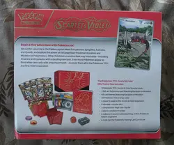 Pokemon TCG Scarlet and Violet ETB Elite Trainer Box Koraidon, New Sealed - Image 2
