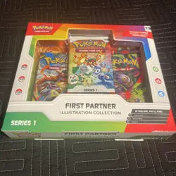 POKEMON T C G FIRST PARTNER ILLUSTRATION COLLECTION BOX FACTORY SEALED A - Image 3