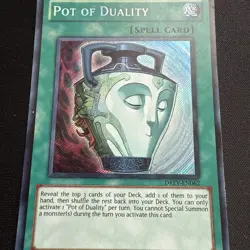 YUGIOH POT OF DUALITY SECRET RARE DREV-EN062 - Image 4