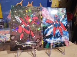 Pokemon Card Database 2 - Scizor Mega Evolution Set Gen 2 - 2 Card Lot - Image 3