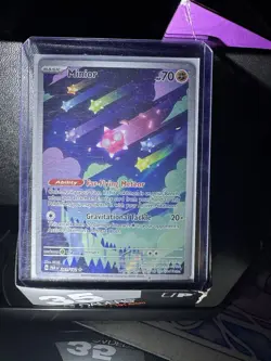Pokemon TCG Minior Card 201/182 Paradox Rift Holo Illustration Rare NM Condition - Image 2