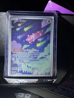 Pokemon TCG Minior Card 201/182 Paradox Rift Holo Illustration Rare NM Condition - Image 3