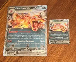 Charizard ex 196 Holo Rare Promo Pokemon Card + Oversized Jumbo Card Bonus! - Image 4