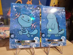 Pokemon Card Database 2 - Wooper Quagsire Evolution Set Gen 2 - 2 Card Lot - Image 2