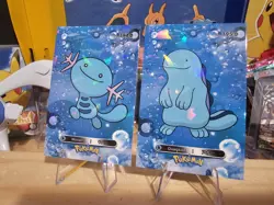 Pokemon Card Database 2 - Wooper Quagsire Evolution Set Gen 2 - 2 Card Lot - Image 3