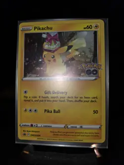 Pikachu SWSH234 Holo Promo Card Sword & Shield, Near Mint Condition - Image 1