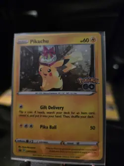 Pikachu SWSH234 Holo Promo Card Sword & Shield, Near Mint Condition - Image 2