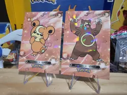 Pokemon Card Database 2 - Teddiursa Ursaring Evolution Set Gen 2 - 2 Card Lot - Image 3
