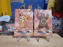 Pokemon Card Database 2 - Teddiursa Ursaring Evolution Set Gen 2 - 2 Card Lot - Image 4