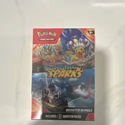 Pokemon TCG Scarlet & Violet Surging Sparks Booster Bundle Box 6 Packs - Image 1