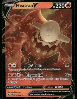 Heatran V 025/189 Ultra Rare Holo NM Pokemon SWSH10: Astral Radiance - Image 1