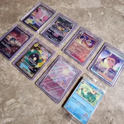 Pokemon TCG My Top Pulls $250 In Raw Value, Pikachu Mega Clefable Flareon Master - Image 1