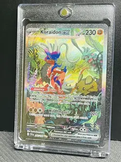 Pokemon Koraidon EX 247/198 SV01 Full Art SAR Holo 230 HP English - Image 1