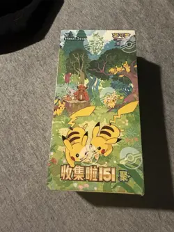 Pokemon TCG S-Chinese Collection 151C 4.0 Gather Slim Booster Box NEW - Image 1