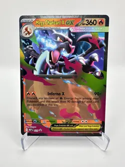 Mega Charizard X ex 029 Me: Mega Evolution Promo Holo Pokemon Near Mint - Image 1