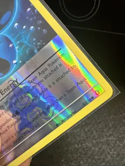 Double Aqua Energy 33/34 Reverse Holo Pokemon Card TCG XY Double Crisis NM - Image 5