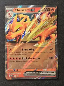 Charizard ex 161 Holo Promo Scarlet & Violet Promo Pokemon NM/M - Image 1