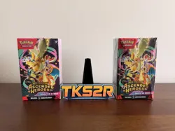 DAMAGED Pokemon Ascended Heroes Booster Bundle - Lot of 2 Sealed New But DAMAGED - Image 1
