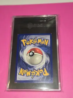 1999 Pokemon Base #8 Machamp Holographic First Edition SGC 6 - Image 3