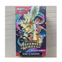 Pokemon TCG Mega Evolution—Ascended Heroes Booster Bundle 6 Packs - Image 1