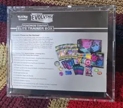 Pokemon TCG Evolving Skies Pokemon Center ETB Sealed With Acrylic Case. 820650809811 - Image 2