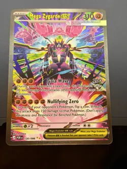 Pokemon Perfect Order - Mega Zygarde ex 120/088 Special Illustration Rare SIR - Image 1