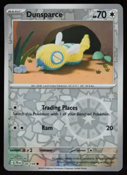 DUNSPARCE 120/159 COMMON JOURNEY TOGETHER POKEMON REVERSE HOLO NM/M - Image 1