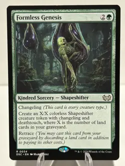 Formless Genesis 34 R Commander: Duskmourn: House of Horror NM MTG - Image 1