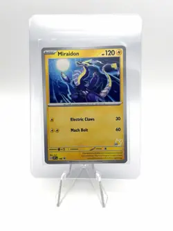 Pokemon TCG - Miraidon SVP 148 Pikachu Stamp #23 - Pokemon - Black Star Promo - Image 1
