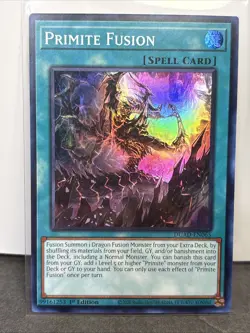 Yu-Gi-Oh! Primite Fusion #DUAD-EN065 Super Rare 1st Edition (NM) - Image 1