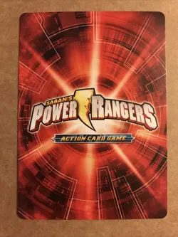 Saban's Power Rangers Action Card Game 1-004 Pink Megaforce Ranger COMBINE SHIP - Image 2