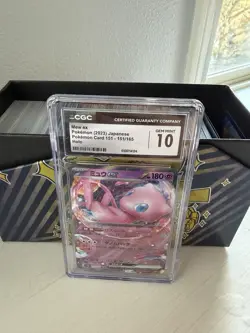 Pristine 10 Mew ex 151/165 Sv2a Pokemon Card 151 Holo Double Rare Japanese CGC - Image 1