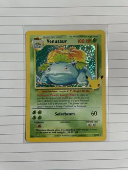 Pokemon Celebrations Venusaur Card 015/102 25th Anniversary Edition - Image 1