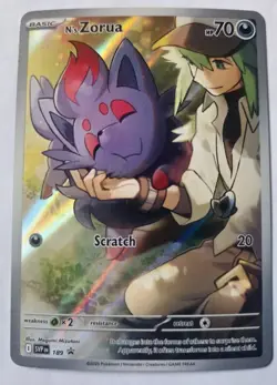 N's Zorua 189 Sv: Scarlet & Violet Promo Cards Holo - Image 1