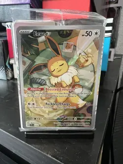 Prismatic Evolutions: Evee Black Star Promo Card Sealed, Mint Condition - Image 1