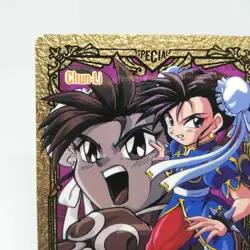 26 CHUN-LI Street FighterⅡMOVIE capcom game Company Card JAPAN GAME - Image 2