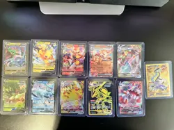 Pokemon TCG 12 Card Lot EX V Gold Energy Koraidon Miraidon Tyranitar Banette Set - Image 1