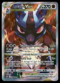 Lucario VSTAR - Promo SWSH: Sword & Shield Promo Cards SWSH291 NM Pokemon TCG - Image 1