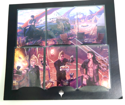 MTG Final Fantasy Camp Comrades Art Series Set Scene Cards w/ Easel - Image 1