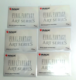 MTG Final Fantasy Camp Comrades Art Series Set Scene Cards w/ Easel - Image 3