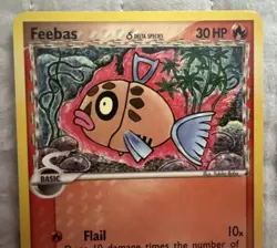 Bundle of 5 Vintage (2006) Pokemon Cards Feebas Trapinch Seel Vulpix Taillow - Image 3