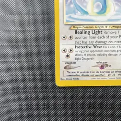 Light Dragonair 22/105 REGULAR Pokemon Card WOTC Neo Destiny Unlimited Rare NM - Image 2