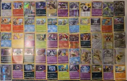 Pokemon Card Lot, 55 AUTHENTIC Pokemon Cards, Rare and Holographic - Image 1