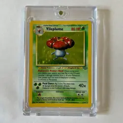 1999 Vileplume 15/64 Jungle Unlimited Holo Rare Pokemon Card - Image 1