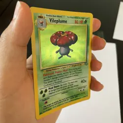 1999 Vileplume 15/64 Jungle Unlimited Holo Rare Pokemon Card - Image 4