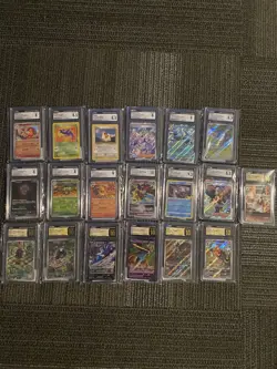 Pokemon TCG 19 Card Lot CGC Graded Slabs!!!! - Image 1