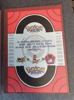 KROOKODILE - POKEMON TCG POKEDEX EDITION FOIL CARD - Image 2