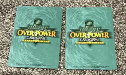 Image Overpower Card Game Expansion Set Spawn Infinite Power Cards X2 - Image 2