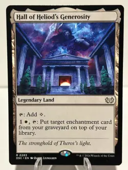 Hall of Heliod's Generosity 283 R Commander: Duskmourn: House of Horror NM MTG - Image 1